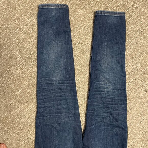 MADEWELL Jeans 9" High Riser Skinny Skinny 29 Denim Blue - Picture 5 of 9